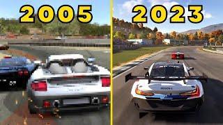 Evolution of Forza Games 2005-2023