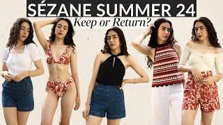 Sezane Try on Haul and Unboxing | Review: Keep or Return | Summer Collection 2024