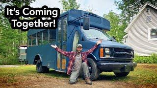 Lets Get This TINY HOUSE School Bus Conversion on the Road