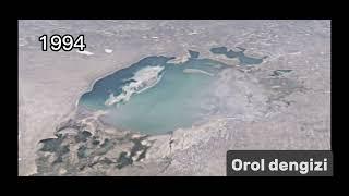 Orol dengizi / Aral sea #timelapse