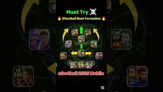 Efootball Quick Counter Best Formation | Efootball Best Formation 2025 #efootball #pes #pesmobile