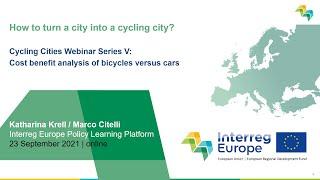 Cycling cities V: Cost benefit analysis of bicycles versus cars