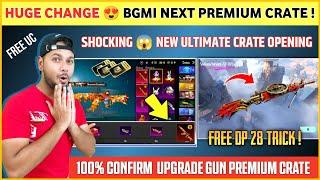 HUGE CHANGE  Next Premium Crate Bgmi | New Ultimate Crate Opening | Free Dp 28 Skin | Spend Event
