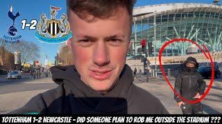 Tottenham 1-2 Newcastle away day vlog - I MADE A STUPID MISTAKE AHEAD OF THE GAME !!!!