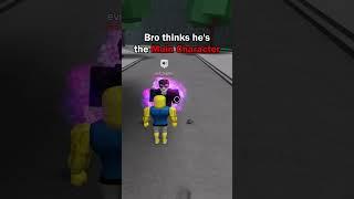 dude thinks he's the mc.. 