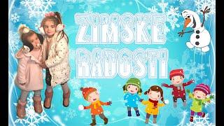 Zimske radosti - KRANJSKA GORA - winter games with kids