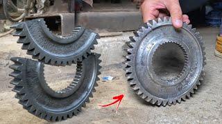 How CNC Master are Repair a Two Picess of Gear, Really Showen A Skills