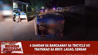 4 samdan sa bangaanay sa tricycle ug traysikad sa Brgy. Lagao, GenSan