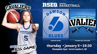 RSEQ Basketball féminin  Dawson @ Ch.-St-Lambert [2025-01-09]