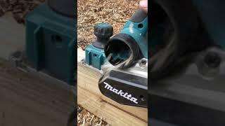 BRUSHLESS MAKITA PLANE #makita #building #chippie #woodwork #workshop #we️tools