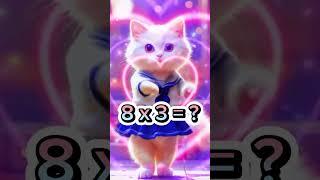 You think it's easy? Solve it! #brainblitz #cutecat #mathchallenge