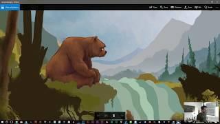 WIP Drawing, Painting and Animated Film Making Process