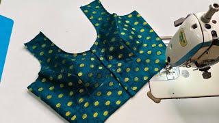 Three pieces Princess Cut Blouse Cutting easy method | Prince Cut Blouse Cutting Tutorial