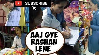 Aaj gye hum dono market rashan lene #priya's family vlog