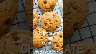 Healthy Chocolate Chip Cookies #glutenfree #almondflour #chocolatechipcookies #healthybaking