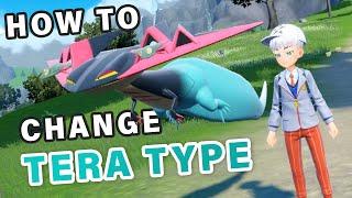 How to Change your Pokemon TERA Type ► Pokemon Scarlet & Violet