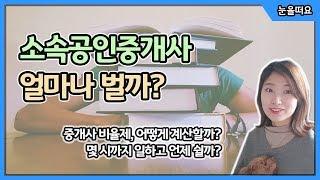 소속공인중개사 얼마나 벌까?(근무조건과 급여)