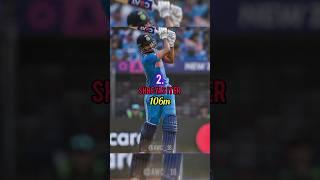 Batsman with longest six in world cup 2023 #cricket #shorts #cwc23 #viral