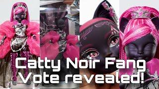 MONSTER HIGH NEWS! Fang Vote 2025 Catty Noir revealed! G3 Catty!