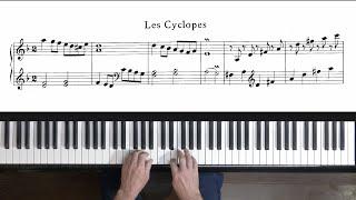 Rameau: “Les Cyclopes” Paul Barton, FEURICH 218 piano