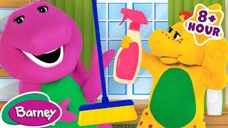 Clean Up Time with Barney | Healthy Habits for Kids | NEW COMPILATION | Barney the Dinosaur