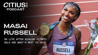 Olympic Champion Masai Russell On Life After 100m Hurdles Gold In Paris + 2025 Goals And Records