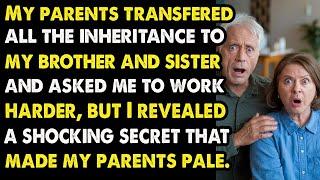 Parents Gave My Siblings the Inheritance, But My Shocking Secret Left Them Speechless...