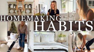 Homemaking Habits when it's all Overwhelming. | Homemaking Motivation