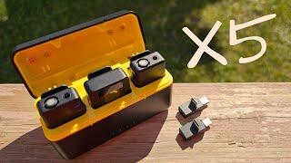 FULAIM X5 wireless mic: Full audio arsenal for vloggers!