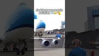 Final KLM passenger 747 flight - Saddest moment in aviation (part 4) - #avgeeks #aviation #747 #klm