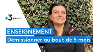 Sa vocation mise à mal, une jeune enseignante de 25 ans démissionne au bout de 5 mois d'enseignement