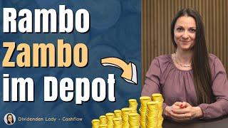 RAMBO ZAMBO IM DEPOT - Welche Aktien mussten weg? Das große Aufräumen und alle Einnahmen im Februar