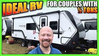 STILL one of the BEST couple's RVs for ½ Tons Out There! 2025 Imagine 22MLE Travel Trailer