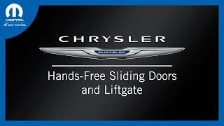 Hands-Free Sliding Door and Liftgate | How To | 2025 Chrysler Pacifica & Pacifica Hybrid