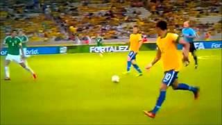 Neymar Amazing Skills + Jo Goal (Brazil 2-0 Mexico) 16/07/2013