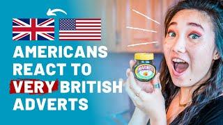 Americans React to VERY British Adverts (Top 5 UK Commercials) 