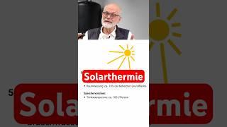 Faustregeln für Solarthermie #heizung #solarthermie