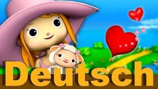 Mary hatte ’n kleines Lamm | Kinderlieder | LittleBabyBum