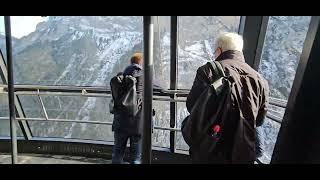 Come Ride the Schilthorn Cableway - the world's steepest cable car