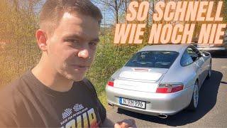 Top Speed im Porsche 911 996 C4 3,6L 320 PS | 100-200 KM/H - GPS gemessen mit der Dragy