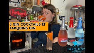 3 GIN COCKTAILS WITH TARQUINS GIN