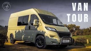 FULL Van Reveal & TOUR - Peugeot Boxer L2H2 - Self Build CAMPERVAN (4K)