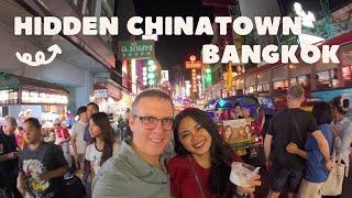 Hidden Bar in Chinatown Bangkok - Behind a Bookshelf? & Stunning Yaowarat Views at Night