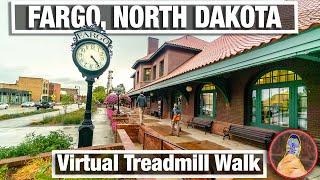 City Walks - Fargo North Dakota Virtual Walking Tour - Downtown Fargo