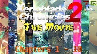 Xenoblade Chronicles 2 The Movie - All Cutscenes Chapter 1-10