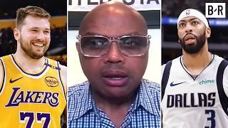 Charles Barkley Reacts to the Luka Doncic-Anthony Davis Trade | NBA GameTime