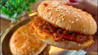 SPICY MASALA BUN BURGER️EASY SNACKS RECIPEBUN MASALA BANAYE MUMBAI STYLE ME SIRF 10 MINUTE ME