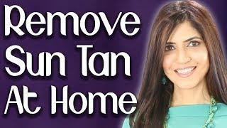 How to Remove Sun Tan / Sun Spots from Face at Home  - Ghazal Siddique