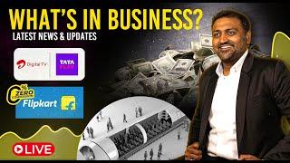 Airtel-Tata Play DTH Merger, Flipkart Zero-Commission Controversy, & India’s Hyperloop Test Track