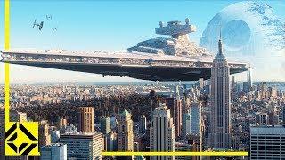 VFX Artist Reveals HOW BIG Star Wars Ships REALLY Are!